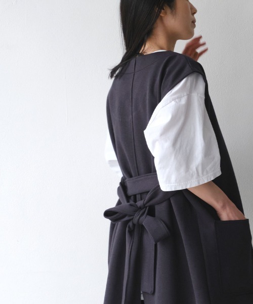 marjour（マージュール）の「PONTE GILET（ベスト・レディース・ネイビー/チャコールグレー・M）」の7枚目の写真