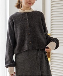 ハートボタンカーディガン