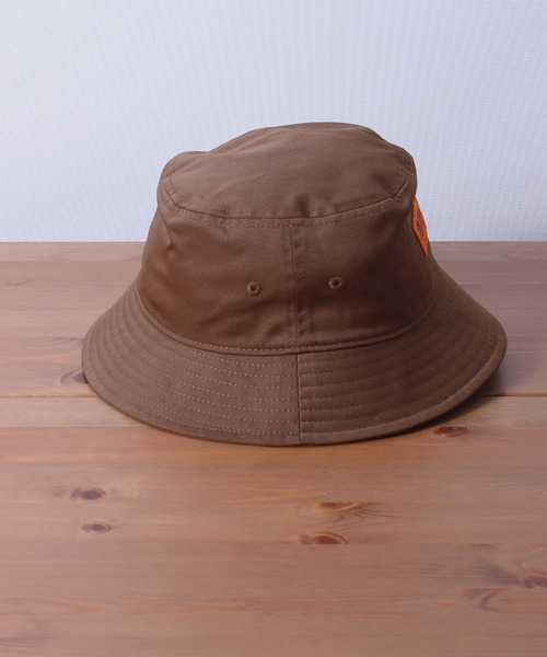 UNIVERSAL OVERALL（ユニバーサルオーバーオール）の「【UNIVERSAL OVERALL/ユニバーサルオーバーオール】ツイルバケットハット（ハット・メンズ・ブラック/ダークグリーン/ベージュ/アイボリー/スモーク/ピンク・F）」の13枚目の写真