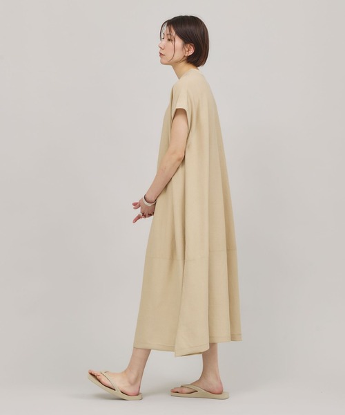 Curensology（カレンソロジー）の「Curensology(カレンソロジー)/ニットフレアワンピース（ワンピース・レディース・ネイビー/グレー/ピンク/ブラック/クリアブルー/ライトベージュ・FREE）」の18枚目の写真