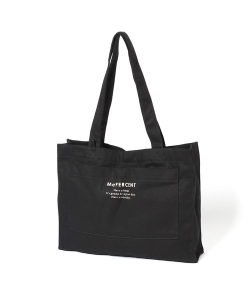 Me%（ミィパーセント）の「MPヨコワイドトート（トートバッグ・レディース・ブラック/アイボリー・FREE）」の17枚目の写真