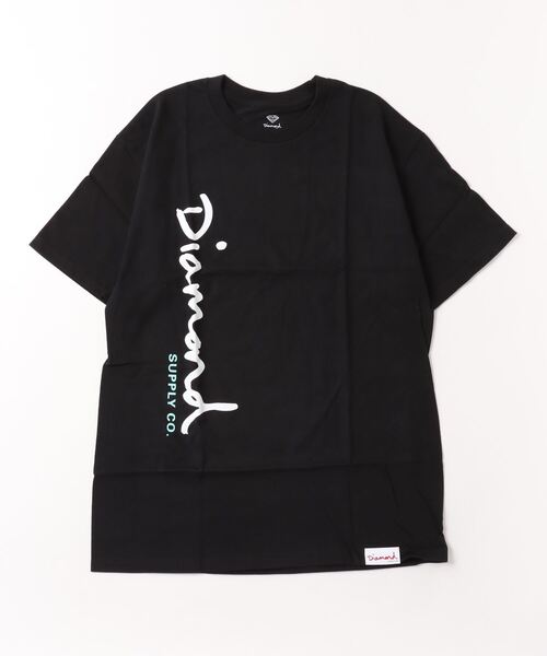 Diamond SUPPLY CO.(ダイアモンドサプライ)の「【DIAMOND SUPPLY/ダイアモンドサプライ】OG SCRIPT SS TEE(Tシャツ/カットソー・メンズ・グレー/ブラック・X-LARGE/MEDIUM/LARGE)」の2枚目の写真