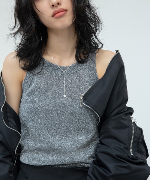 アメスリラメインナー（Tシャツ/カットソー）｜VACANCY（ヴァカンシー