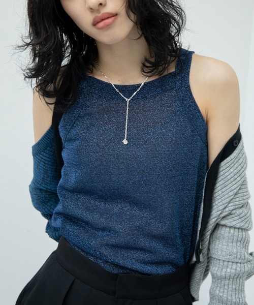 アメスリラメインナー（Tシャツ/カットソー）｜VACANCY（ヴァカンシー