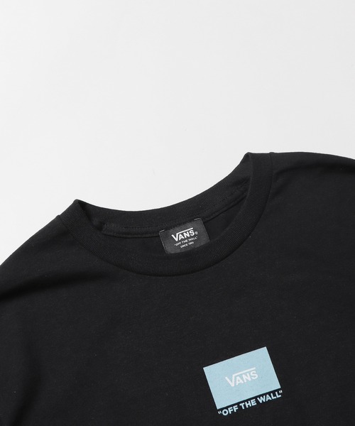 VANS(バンズ)の「VANS/バンズ M RECTANGLE LOGO S/S TEE Tシャツ(Tシャツ/カットソー・メンズ・ブルー/ブラック/ブラウン/ホワイト・M/L/XL)」の7枚目の写真