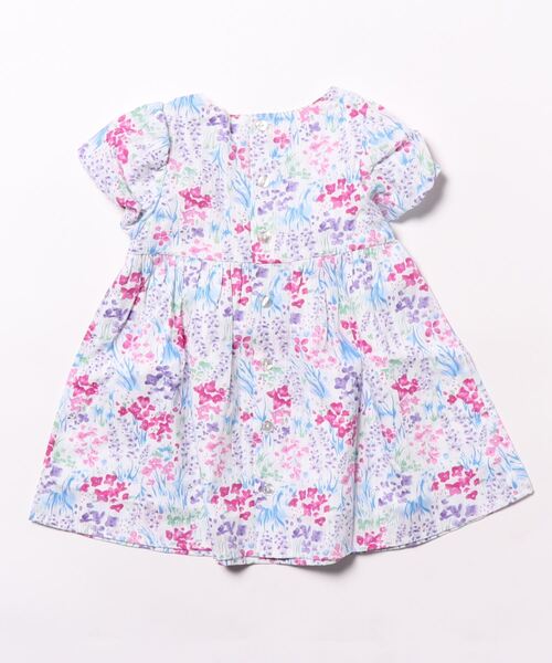 BeBe(ベベ)の「BeBe/【お揃い】プロヴァンスフラワープリントコットンワンピースベビー(80~90cm)(ロンパース・キッズ・パープル系その他・80/90)」の13枚目の写真