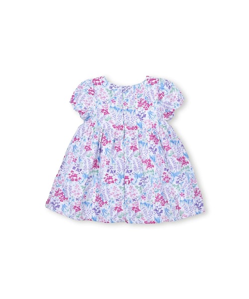 BeBe(ベベ)の「BeBe/【お揃い】プロヴァンスフラワープリントコットンワンピースベビー(80~90cm)(ロンパース・キッズ・パープル系その他・80/90)」の5枚目の写真