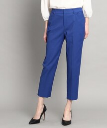 COUP DE CHANCE | 【すっきりシルエット】センタープレステーパードクロップドパンツ<日本製/洗える>(その他パンツ)