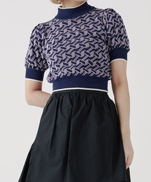 qumerry. | ジオメパターンショートプルオーバー(その他トップス)