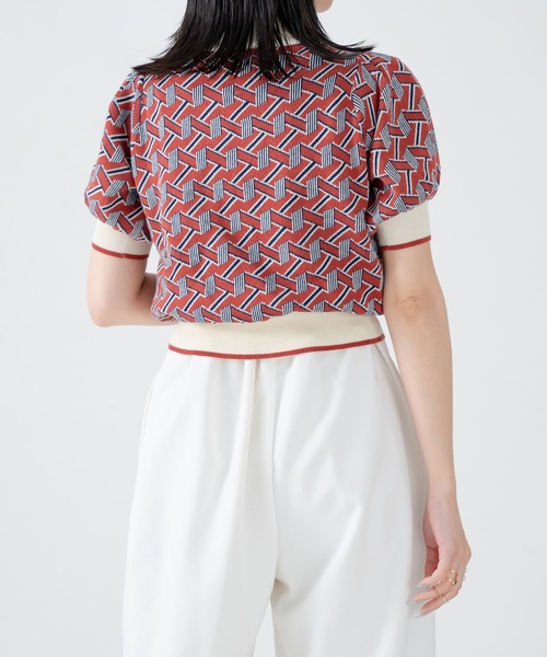 qumerry.（キュメリ）の「ジオメパターンショートプルオーバー（その他トップス・レディース・ブルー系その他/オレンジ系その他・FREE）」の19枚目の写真