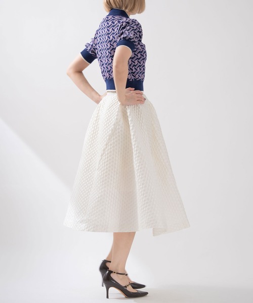 qumerry.（キュメリ）の「ジオメパターンショートプルオーバー（その他トップス・レディース・ブルー系その他/オレンジ系その他・FREE）」の12枚目の写真