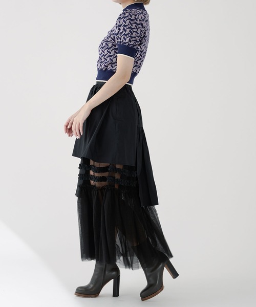 qumerry.（キュメリ）の「ジオメパターンショートプルオーバー（その他トップス・レディース・ブルー系その他/オレンジ系その他・FREE）」の16枚目の写真