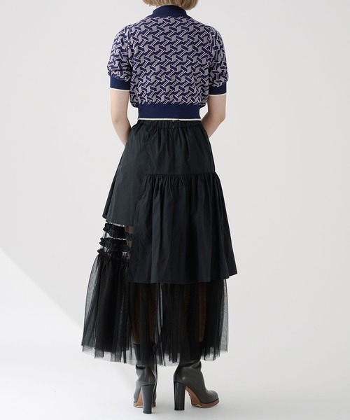 qumerry.（キュメリ）の「ジオメパターンショートプルオーバー（その他トップス・レディース・ブルー系その他/オレンジ系その他・FREE）」の17枚目の写真