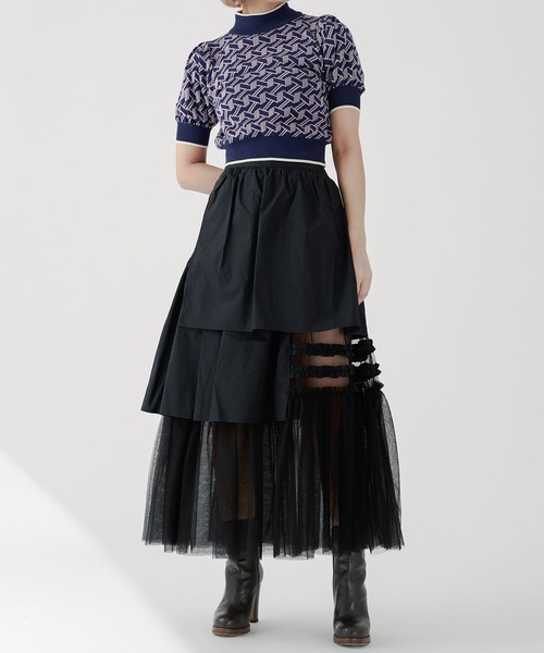 qumerry.（キュメリ）の「ジオメパターンショートプルオーバー（その他トップス・レディース・ブルー系その他/オレンジ系その他・FREE）」の14枚目の写真