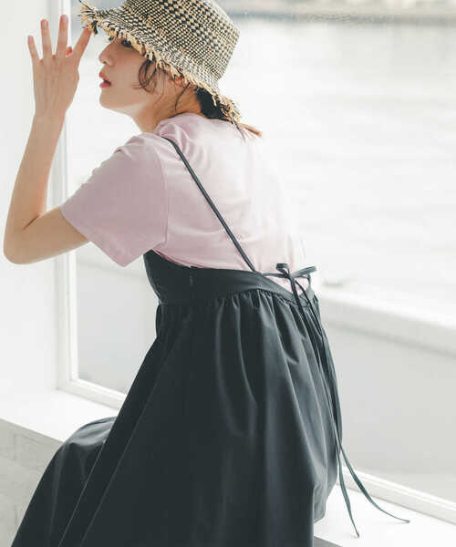 N.（N. Natural Beauty Basic）（エヌエヌナチュラルビューティーベーシック）の「柄編みハット（ハット・レディース・ホワイト/ブラック系その他・FREE）」の13枚目の写真