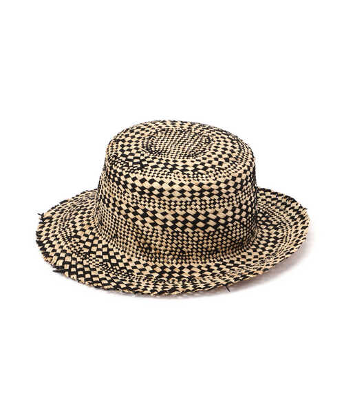 N.（N. Natural Beauty Basic）（エヌエヌナチュラルビューティーベーシック）の「柄編みハット（ハット・レディース・ホワイト/ブラック系その他・FREE）」の4枚目の写真