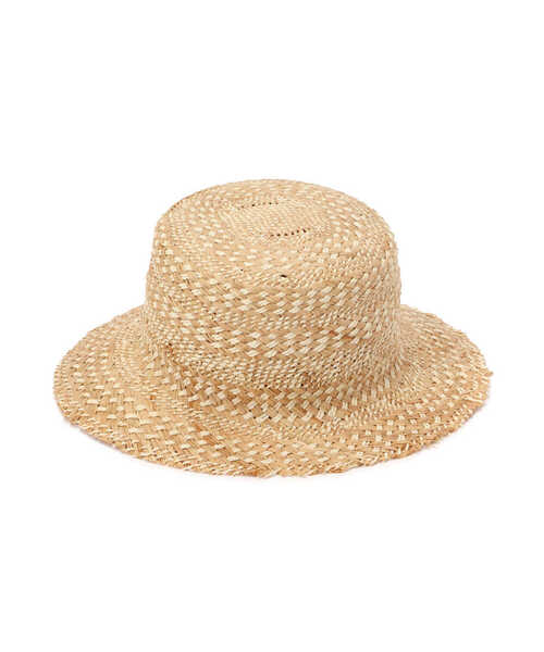 N.（N. Natural Beauty Basic）（エヌエヌナチュラルビューティーベーシック）の「柄編みハット（ハット・レディース・ホワイト/ブラック系その他・FREE）」の10枚目の写真