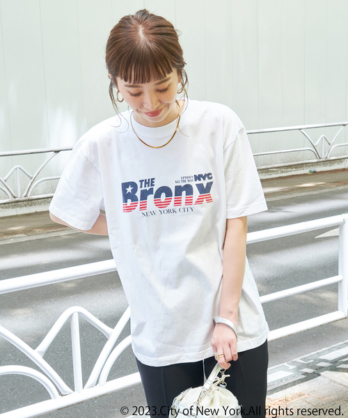 GOOD ROCK SPEED/グッドロックスピード】 NYC BRONXロゴT（T