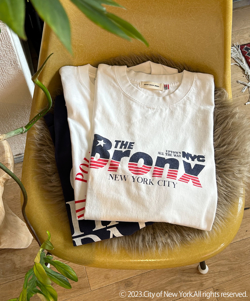 GOOD ROCK SPEED/グッドロックスピード】 NYC BRONXロゴT（T