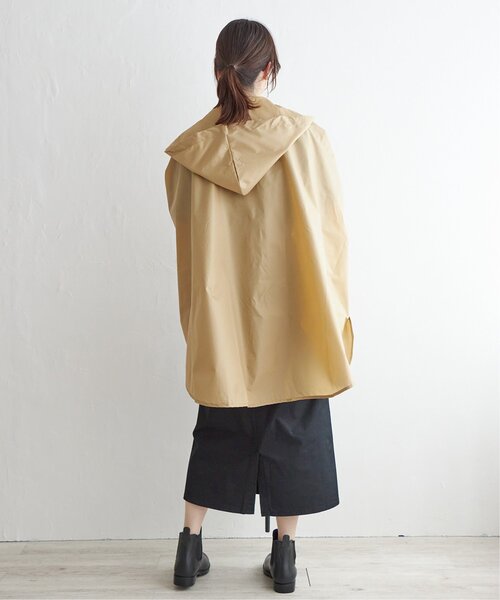 LBC（エルビーシー）の「レインポンチョ 無地（レインコート/ポンチョ・レディース・ネイビー/ベージュ・FREE）」の6枚目の写真