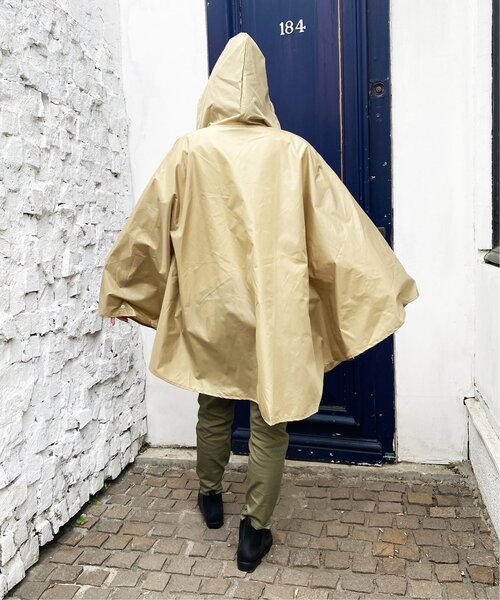 LBC（エルビーシー）の「レインポンチョ 無地（レインコート/ポンチョ・レディース・ネイビー/ベージュ・FREE）」の10枚目の写真