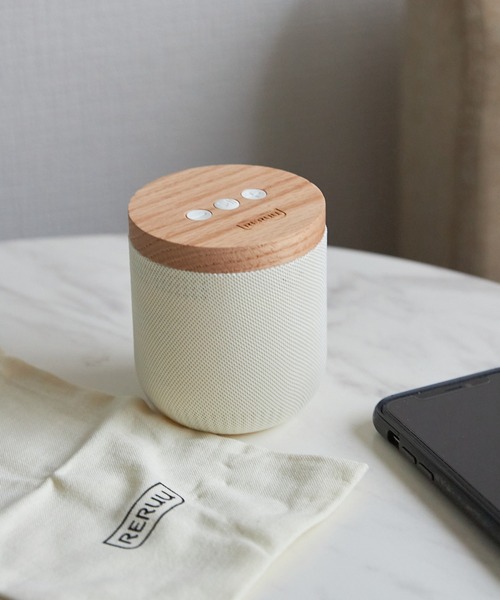 BIRTHDAY BAR（バースデイバー）の「RERUU ワイヤレススピーカー360°（スピーカー・レディース・ウッド・フリー）」の2枚目の写真