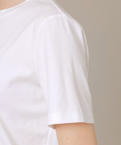 MACKINTOSH LONDON（マッキントッシュ ロンドン）の「スタッズロゴTシャツ（Tシャツ/カットソー・レディース・ブラック/オフホワイト・40/38）」の4枚目の写真