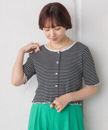 RETRO GIRL | テレコカットカーデ(Tシャツ/カットソー)
