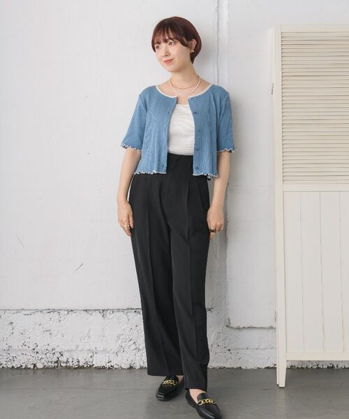 【ファッション通販】の商品をすべて セール】テレコカットカーデ（Tシャツ/カットソー）｜RETRO GIRL トップス