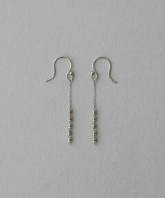 【美品】ete k18 YGグレインピアス 　匿名配送 K18YG e_Grain ピアス（ピアス（両耳用））｜ete（エテ）の