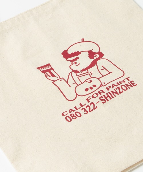 THE SHINZONE（ザ　シンゾーン）の「【別注】THE SHINZONE PAINT トートバッグ 23MMSIT03（トートバッグ・レディース・オフホワイト・FREE）」の22枚目の写真