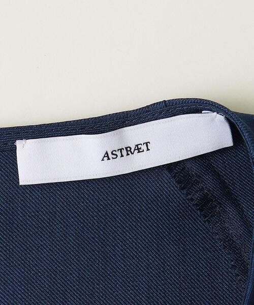 新品 現行 ASTRAET アストラット ケープスリーブ ペプラムワンピース ASTRAET（アストラット）の「＜ASTRAET＞PE ケープスリーブ