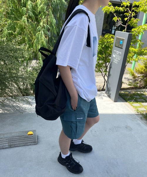 BROKEN BASE(ブロークンベース)の「コットンナイロンカーゴショートパンツ(カーゴパンツ・メンズ・レッド/ブルー/チャコールグレー/ネイビー・MEDIUM/LARGE)」の14枚目の写真