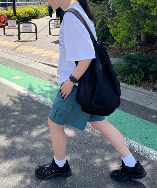 BROKEN BASE(ブロークンベース)の「コットンナイロンカーゴショートパンツ(カーゴパンツ・メンズ・レッド/ブルー/チャコールグレー/ネイビー・MEDIUM/LARGE)」の15枚目の写真