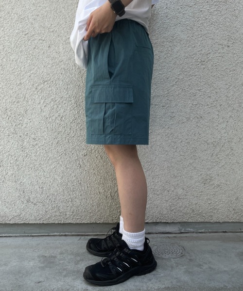 BROKEN BASE(ブロークンベース)の「コットンナイロンカーゴショートパンツ(カーゴパンツ・メンズ・レッド/ブルー/チャコールグレー/ネイビー・MEDIUM/LARGE)」の19枚目の写真