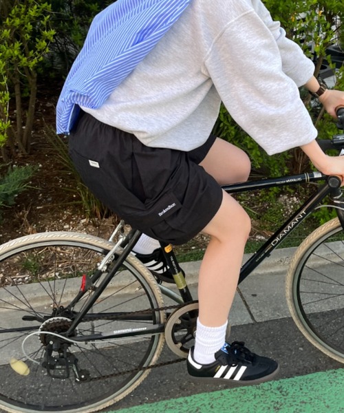 BROKEN BASE(ブロークンベース)の「コットンナイロンカーゴショートパンツ(カーゴパンツ・メンズ・レッド/ブルー/チャコールグレー/ネイビー・MEDIUM/LARGE)」の6枚目の写真