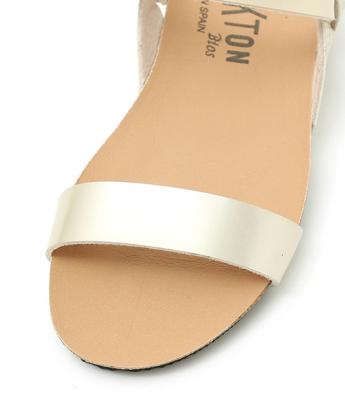 PICHE ABAHOUSE（ピシェ アバハウス）の「●PLAKTON フットベッドベルトサンダル（サンダル・レディース・ブラック/シャンパン/その他・38/37/36）」の20枚目の写真