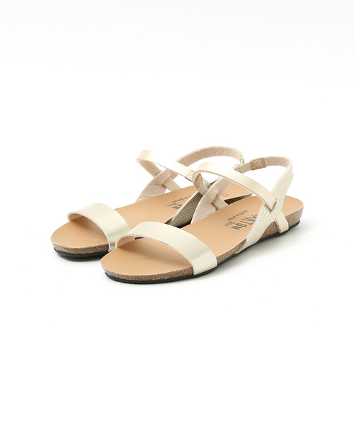 PICHE ABAHOUSE（ピシェ アバハウス）の「●PLAKTON フットベッドベルトサンダル（サンダル・レディース・ブラック/シャンパン/その他・38/37/36）」の22枚目の写真