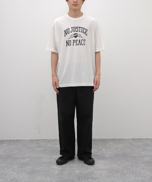 THE INOUE BROTHERS（ザイノウエブラザーズ）の「【THE INOUE BROTHERS / ザ イノウエブラザーズ】justice Tシャツ（Tシャツ/カットソー・メンズ・ホワイト・LARGE/X-LARGE）」の2枚目の写真