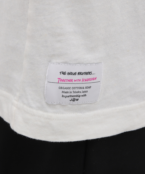 THE INOUE BROTHERS（ザイノウエブラザーズ）の「【THE INOUE BROTHERS / ザ イノウエブラザーズ】justice Tシャツ（Tシャツ/カットソー・メンズ・ホワイト・LARGE/X-LARGE）」の12枚目の写真