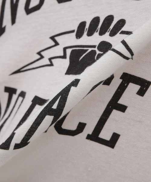 THE INOUE BROTHERS（ザイノウエブラザーズ）の「【THE INOUE BROTHERS / ザ イノウエブラザーズ】justice Tシャツ（Tシャツ/カットソー・メンズ・ホワイト・LARGE/X-LARGE）」の14枚目の写真