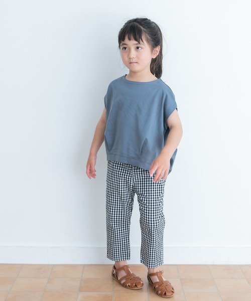 URBAN RESEARCH DOORS(アーバンリサーチドアーズ)の「『親子リンク』フレンチタックプルオーバー(KIDS)(Tシャツ/カットソー・キッズ・ブルー系その他/パープル・105/120/135)」の11枚目の写真