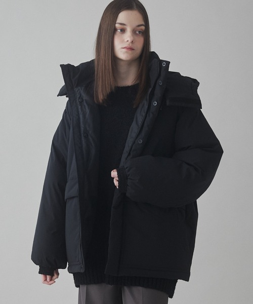 【セール】LUCY/SORONA(R) ミリタリーパデッドブルゾン（ダウンジャケット/コート）｜LUCY（ルーシー）