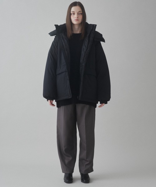 セール】LUCY/SORONA(R) ミリタリーパデッドブルゾン（ダウン