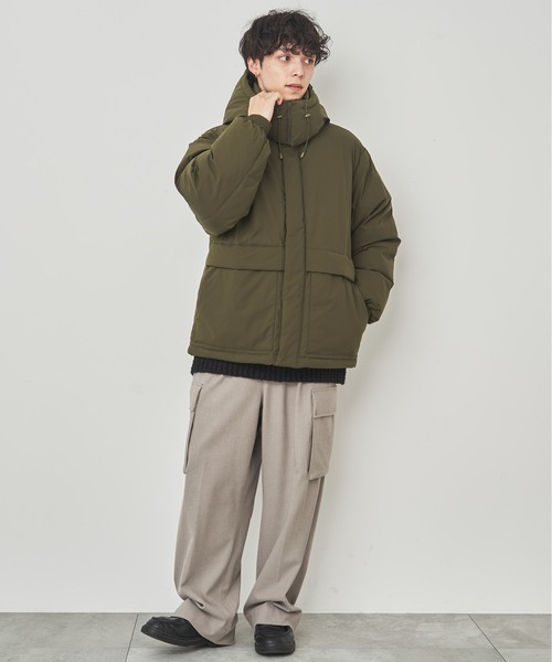 【セール】LUCY/SORONA(R) ミリタリーパデッドブルゾン（ダウンジャケット/コート）｜LUCY（ルーシー）