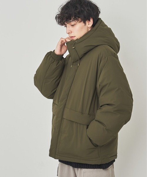 セール】LUCY/SORONA(R) ミリタリーパデッドブルゾン（ダウン