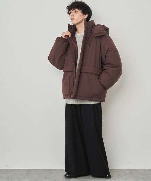 【セール】LUCY/SORONA(R) ミリタリーパデッドブルゾン（ダウンジャケット/コート）｜LUCY（ルーシー）