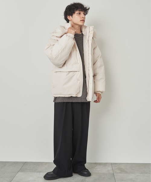 【セール】LUCY/SORONA(R) ミリタリーパデッドブルゾン（ダウンジャケット/コート）｜LUCY（ルーシー）