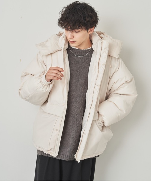 【セール】LUCY/SORONA(R) ミリタリーパデッドブルゾン（ダウンジャケット/コート）｜LUCY（ルーシー）