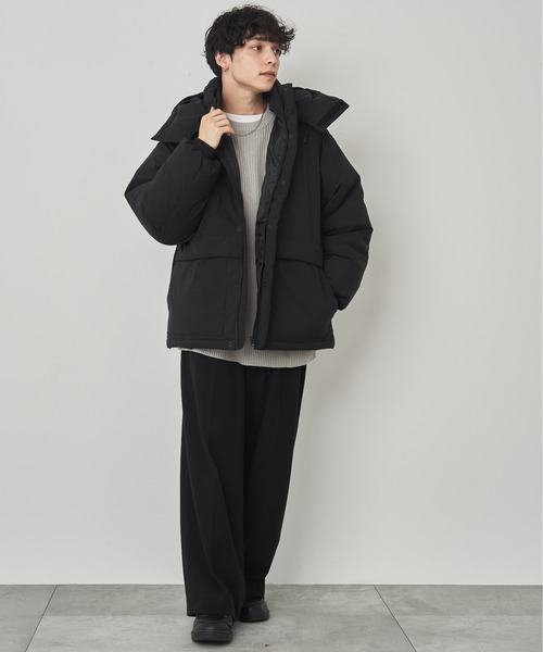 【セール】LUCY/SORONA(R) ミリタリーパデッドブルゾン（ダウンジャケット/コート）｜LUCY（ルーシー）